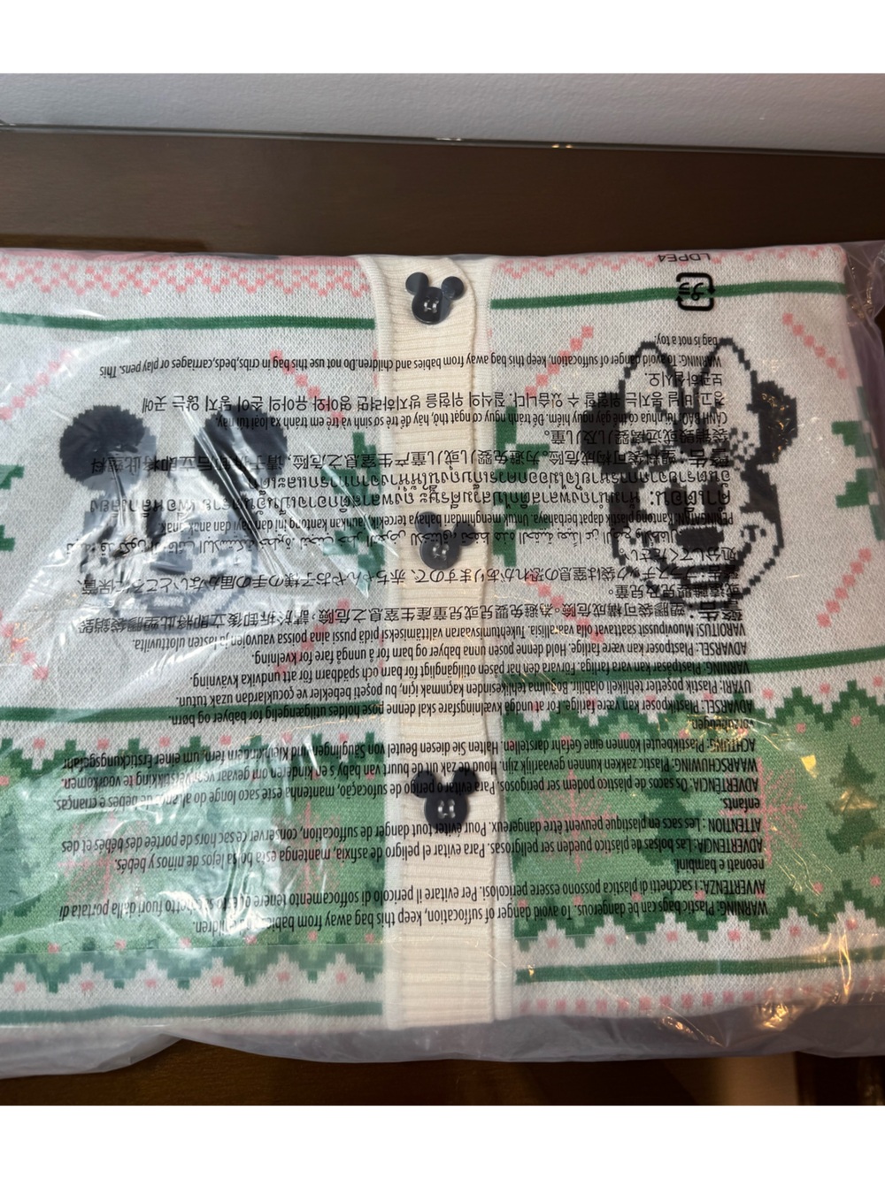 NEW Mickey Mouse and Friends Holiday Cardigan Sweater - Picture 9 of 12